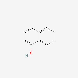 2D skeletal structure of 1-Naphthol