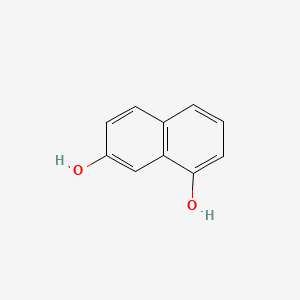 Struttura 2D di 1,7-Naphthalenediol