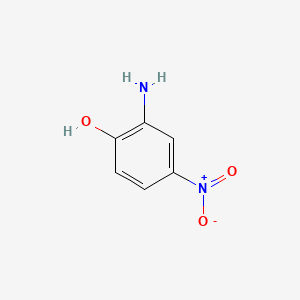 2D-Strukturformel von 2-Amino-4-Nitrophenol